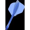 Winmau Fusion 2 standard - integruota kotelio ir standartinio sparnelio sistema, mėlyni, ilgi