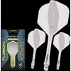 Winmau Fusion 2 standard - integruota kotelio ir standartinio sparnelio sistema, vidutiniai, skaidrūs