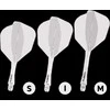 Winmau Fusion 6 shape - integruota kotelio ir sparnelio sistema, ilgi