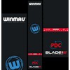 Winmau Pro Zone - precizinis PVC smiginio kilimėlis su integruotu borteliu