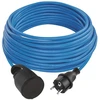 Emos Atsparus atmosferos poveikiui ir vandeniui prailginimo laidas 20 m / 1 lizdas / mėlynas / PVC / 230 V / 1,5 mm2
