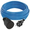 Emos Atsparus atmosferos poveikiui prailginimo laidas 10 m / 1 lizdas / juodas / PVC / 230 V / 1,5 mm2