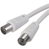Emos Antenna coaxial cable shielded 15m - straight fork