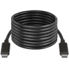 Emos Įkrovimo ir jungiamasis kabelis 2.0 USB-C / USB-C juodas 2 m