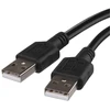 Emos Įkrovimo ir jungiamasis kabelis USB-A 2.0 / USB-A 2.0 juodas 2 m
