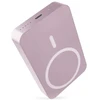 Emos Išorinis akumuliatorius 20 W + belaidis + MagSafe mini 10 000 mAh PD, rožinis