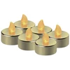 Emos LED decoration - tea light auksinis, CR2032, indoor, vintage, 6 pcs