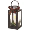 Emos LED decoration - Christmas lantern with candle