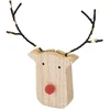 Emos LED elnias, pagamintas iš medžio, 16 cm / 2xAAA / šilta balta šviesa / laikmatis / skirtas naudoti patalpose