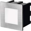 Emos LED įleidžiamas laiptų/sieninis lauko šviestuvas 1,5 W IP65 80x80 šiltos baltos spalvos