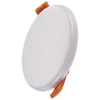 Emos LED panelė, įleidžiama, 100 mm, 7,5 W, 650 lm, IP65, neutrali balta