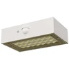 Emos LED saulės baterijų sieninis šviestuvas 350 lm su PIR jutikliu, neutraliai baltas