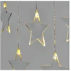Emos LED šviesos užuolaidos raidės 45x84 cm / skirtos naudoti lauke ir patalpose / šilta balta šviesa