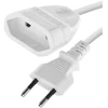 Emos Pailginimo laidas 1,5 m / 1 lizdas / baltas / PVC / 0,75 mm²