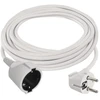 Emos 1-vietis ilgintuvas su įžeminimu 5m/3x1.5mm baltas