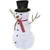 Emos LED folding snowman, 90 cm, indoor and outdoor, cold baltas
