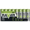 Šarminės baterijos AA Raver/EMOS LR6, 8 vnt.