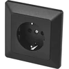 SCHUKO antracito lizdas EMOS
