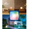 SpectorLight LED lauko šviestuvas SPECTOR LIGHT, IP44, 7 W, 2700 K, RGB, 525 lm, 30x30 cm, valdomas pulteliu