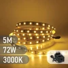 SpectorLight LED juostos rinkinys, šiltas, atsparus vandeniui, 60 LED/m, IP65, 5 m