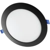 SpectorLight Įleidžiama LED panelė SPECTOR LIGHT, 18 W, 4000 K, 1850 lm, apvali f., juodos sp., Ø22,5 x h2,4 cm