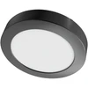 SpectorLight Paviršinė LED panelė SPECTOR LIGHT, 12 W, 4000 K, 1200 lm, apvali f., juodos sp., Ø17 x h3 cm