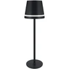 Struhm Įkraunama LED stalo lempa Ines CCT 3w juoda