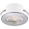 Struhm Įleidžiamas įmontuojamas šviestuvas Fin Led 3w sidabrinis 4100k