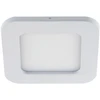 Struhm LED įleidžiamas plonas geležinis kvadratinis 16 mm baltas 6 W