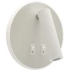 Struhm Sieninis šviestuvas OTELLO LED 6W+3W baltas, apvalus