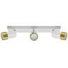 Struhm Spotlight PUZON SPOT 3x gu10 balta/auksinė