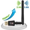 USB WiFi Dviejų dažnių 5 GHz 2,4 GHz 600 Mbps belaidžio tinklo plokštė