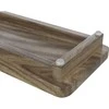 Bļoda dzīvniekiem, keramika - Trixie CityStyle bowl set, ceramic/MDF, 2 × 0.4 l/12 × 12 cm/30 × 4 × 15 cm