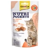 Gimborn GimCat Nutri Pockets with Salmon &amp; Omega 3&amp;6 skanėstai katėms su Lašiša, Omega 3 ir 6 riebalų rūgštimis 60g