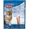 TRIXIE PREMIO Stick Quintett, salmon-trout, skanėstas katėms 5x5 g
