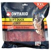 ONTARIO minkšti anties skanėstai šunims, 500g