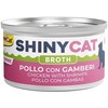 Konservēta barība kaķiem - Gimborn SHINYCAT vištiena with Shrimps 70g