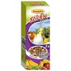 Placek Papildbarība putniem – Avicentra Sticks fruit, nutty for small parrots, 2 x 60 g