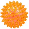 Šunų žaislas - Placek žaislinis šunų fantazijos kamuoliukas švilpiantis oranžinis 6 cm