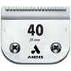 Andis UltraEdge No. 40 chirurginis ašmenys – 0.25mm tikslus plienas, ilgaamžė pjovimo briauna