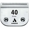 Andis UltraEdge No. 40 chirurginis ašmenys – 0.25mm tikslus plienas, ilgaamžė pjovimo briauna