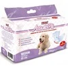BestBone AssonbiPi Dog Diapers – Vidutinio dydžio, nepralaidūs vienkartiniai vystyklai, 12 vnt. pakuotė