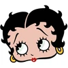 „Dashi“ „Betty“ odos diržas – reguliuojamas apsauginis diržas su raudonu „Betty Boop“ raštu, vidutinio dydžio