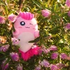 Dashi Fini Plush Squeaker Toy 20cm – Minkštas rožinis padaras, patvarus ir įtraukiantis