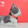 Dashi La Casa De Papel Bella Ciao Cat Collar – Raudonas, „Money Heist“ tema, reguliuojamas dizainas