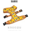 „Dashi Snooze Neo Mesh“ pavadėlis – be spaudimo, dvipusis neoprenas, pandos raštas, mažas dydis