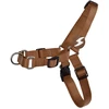 Dashi Solid Front Brown – Norvegiško stiliaus „No-Pull“ šunų antkaklis, didelis, ilgaamžiškas dizainas
