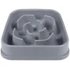Dexas Slow Maze Feeder 946ml – Mėlyna Anti-Gulping dubuo su labirinto dizainu, skatina sveiką mitybą
