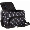 Show Tech Deluxe Grooming Bag – Erdvus audinio organizatorius su šunų veislių atspaudu, 40x26x28cm