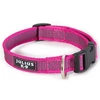 Julius K9 Color & Gray Apykaklė 2.5cm – Patvarus Reguliuojamas Nailoninis Šunų Antkaklis, Juodas